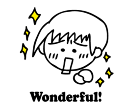 Pyon-chan(English version) sticker #7138806