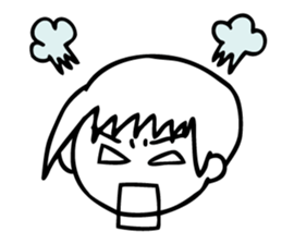 Pyon-chan(English version) sticker #7138808