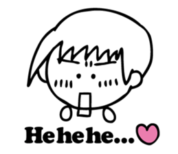 Pyon-chan(English version) sticker #7138810