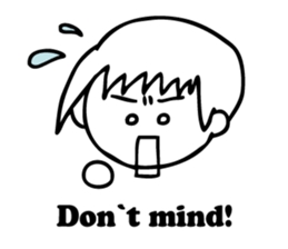 Pyon-chan(English version) sticker #7138812