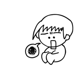 Pyon-chan(English version) sticker #7138816