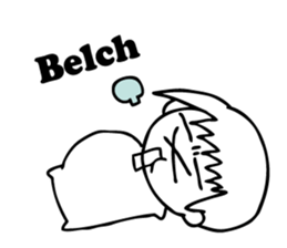 Pyon-chan(English version) sticker #7138817