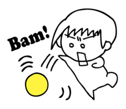 Pyon-chan(English version) sticker #7138823