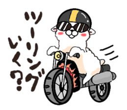 Al-chan Motorcycle touring sticker #7138944