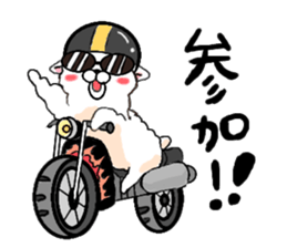 Al-chan Motorcycle touring sticker #7138945