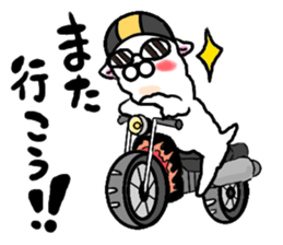 Al-chan Motorcycle touring sticker #7138981