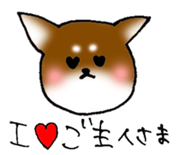 yuru Chihuahua brown sticker #7139225