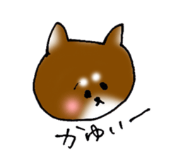 yuru Chihuahua brown sticker #7139259