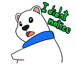Polar bear sticker(part2) sticker #7139473