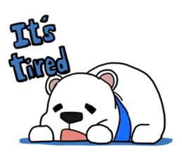 Polar bear sticker(part2) sticker #7139479