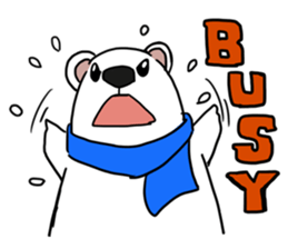 Polar bear sticker(part2) sticker #7139492