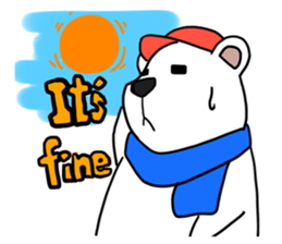 Polar bear sticker(part2) sticker #7139500