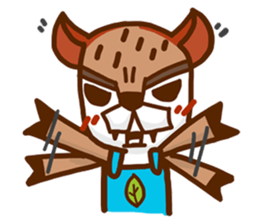 Blue (My dear.) sticker #7139807