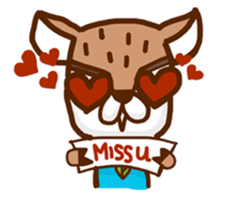 Blue (My dear.) sticker #7139809