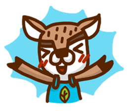 Blue (My dear.) sticker #7139811