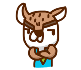 Blue (My dear.) sticker #7139821