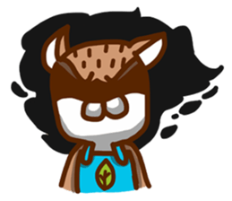 Blue (My dear.) sticker #7139829