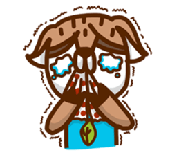 Blue (My dear.) sticker #7139833