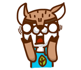 Blue (My dear.) sticker #7139839