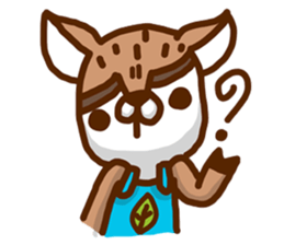 Blue (My dear.) sticker #7139846