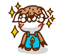 Blue (My dear.) sticker #7139847