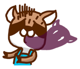 Blue (My dear.) sticker #7139848