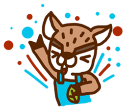 Blue (My dear.) sticker #7139849