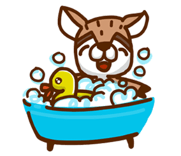 Blue (My dear.) sticker #7139851