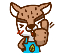 Blue (My dear.) sticker #7139857