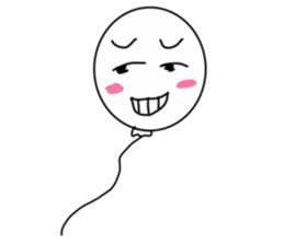 balloon cute sticker #7140104