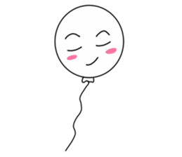 balloon cute sticker #7140108