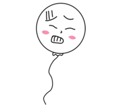 balloon cute sticker #7140116