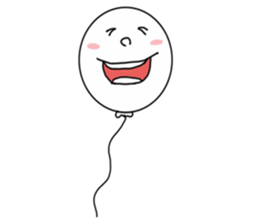 balloon cute sticker #7140117