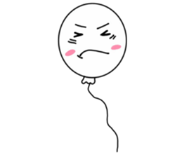 balloon cute sticker #7140120