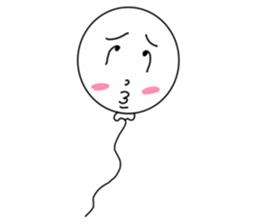 balloon cute sticker #7140121