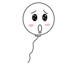 balloon cute sticker #7140125