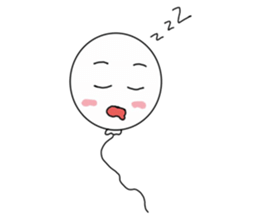 balloon cute sticker #7140126