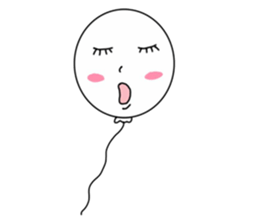 balloon cute sticker #7140131