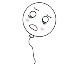 balloon cute sticker #7140132