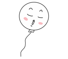 balloon cute sticker #7140134