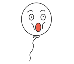 balloon cute sticker #7140135