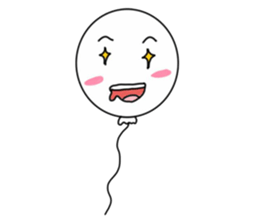 balloon cute sticker #7140139