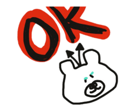 Yuru-i Demon sticker #7140390