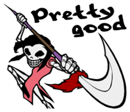 skeleton_kung fu sticker #7141077