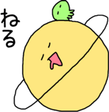 Mr.Saturn and Mr.Alien sticker #7141149