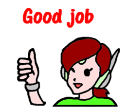 Go for it, Roboko teacher 2 sticker #7141190