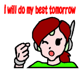 Go for it, Roboko teacher 2 sticker #7141205