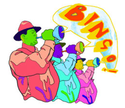 People from "Too Much World" sticker #7141672