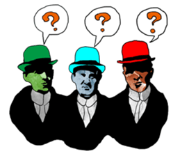 People from "Too Much World" sticker #7141685