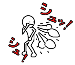 Animation characters style sticker #7141805